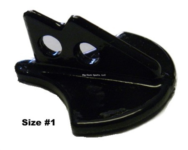 Picture of Church Tackle Stingray Diving Weight, #1 .7Oz Black 2/Pk