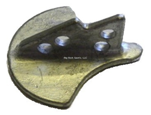 Picture of Church Tackle Stingray Diving Weight, #2 1.4Oz Unpainted 2/Pk
