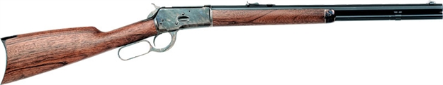 Picture of  Cimarron As611 1892 Cogburn Carbine 45 Colt (Lc) 10+1 20" Blued Octagon Barrel, Color Case Hardened Receiver, Walnut Furniture 814230015518