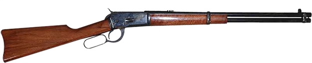 Picture of  Cimarron As622 1892 Carbine 357 Mag/38 Special 10+1 20" Blued Round Barrel, Color Case Hardened Receiver, Walnut Furniture 814230015617