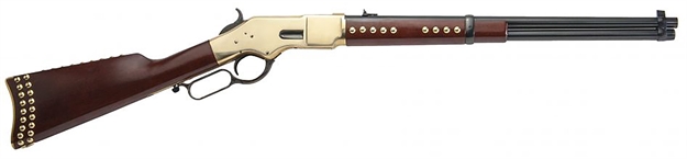 Picture of Cimarron Ca228g19 1866 Yellowboy Carbine  45 Colt (Lc) 19" Brass Wood Stock Right Hand (Full Size)
