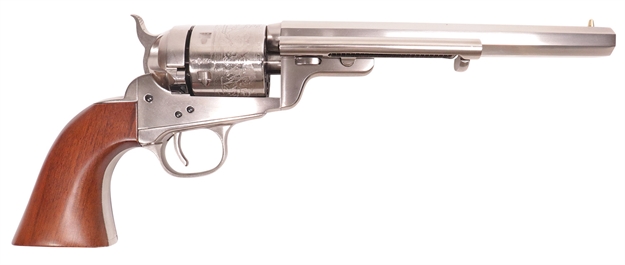 Picture of  Cimarron Ca925n00 1851 Richard -Mason Conversion 38 Special 6 Shot 7.50" Nickel