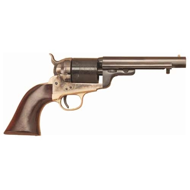 Picture of Cimarron Firearms 1851 Richards-Mason Revolver 38 Spl, 5.5 In, Wood Grp, 6 Rnd, Fixed, Case Hardened Frame, Std Trgr CA926 814230011183