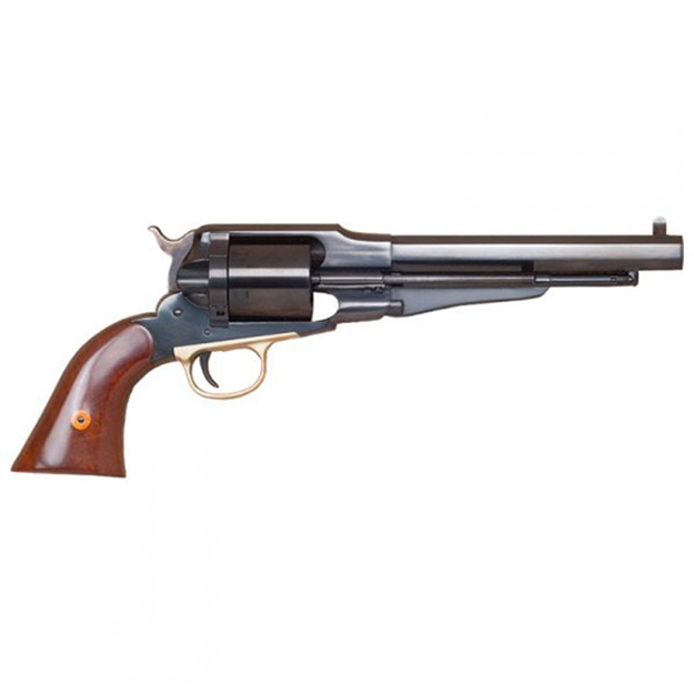 Picture of  Cimarron Ca1010 1858 New Model Army 38 Special 6 Shot 7.37" Blued Octagon Steel Barrel, Blued Cylinder, Blued Steel Frame, Walnut Grip, Exposed Hammer 844234100453