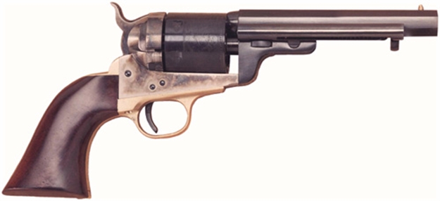 Picture of Cimarron Firearms 1860 Richards-Mason 38Spl 5.5" FS Cc/Blued Walnut CA939