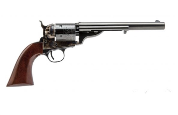 Picture of Cimarron Firearms 1872 Open Top Army 44Sp 7.5" FS Cc/Blued Walnut CA910
