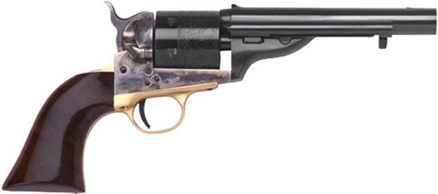 Picture of Cimarron Firearms 1872 Open Top Navy 45Lc 5.5" FS Cc/Blued Walnut CA917