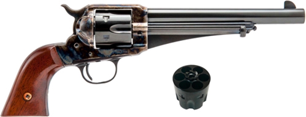 Picture of Cimarron Firearms 1875 Outlaw 45Lc/Acp 2-Cyl. FS 7.5" Cc/Blued Wood CA154 844234109968