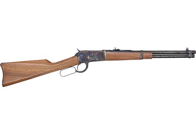 Picture of Cimarron Firearms 1892 357Mag 16" Bbl. Case Colored/Blued Walnut AS620 844234240487