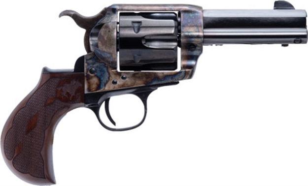 Picture of  Cimarron Pp340malo2 EL Malo 2 357 Mag 38 Special 6 Shot 3.50" Color Case Hardened Octagon Barrel, Color Case Hardened Frame, Smooth Walnut Grip, Exposed Hammer