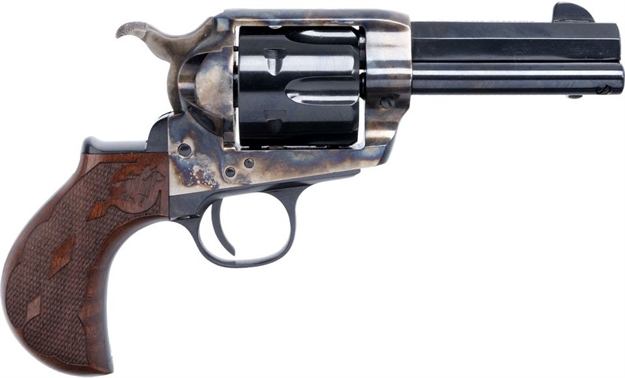 Picture of  Cimarron Pp340malo2 EL Malo 2 357 Mag 38 Special 6 Shot 3.50" Color Case Hardened Octagon Barrel, Color Case Hardened Frame, Smooth Walnut Grip, Exposed Hammer