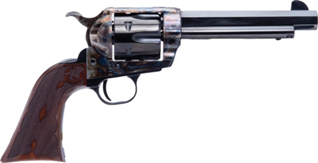 Picture of Cimarron Firearms EL Malo 2 38Spl/357 PW FS 5.5" Oct. Cc/Blued Wal. PP401MALO2 814230101372