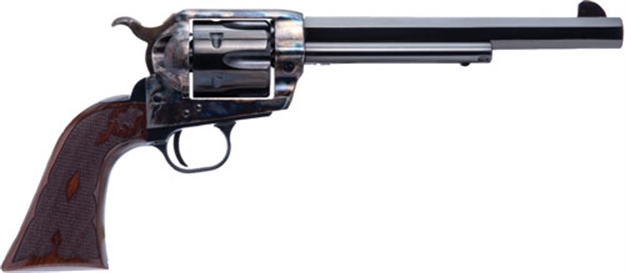 Picture of Cimarron Firearms EL Malo 2 38Spl/357 PW FS 7.5" Oct. Cc/Blued Wal. PP405MALO2