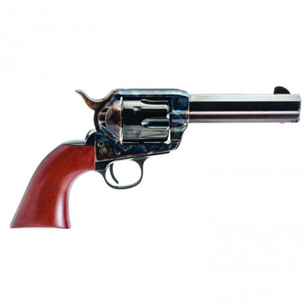 Picture of Cimarron Pp401malo EL Malo Pre-War 1896-1940 38 Special 6 Shot, 5.50" Blued Octagon Steel Barrel, Blued Cylinder, Color Case Hardened Steel Frame, Walnut Grip, Exposed Hammer PP400MALO