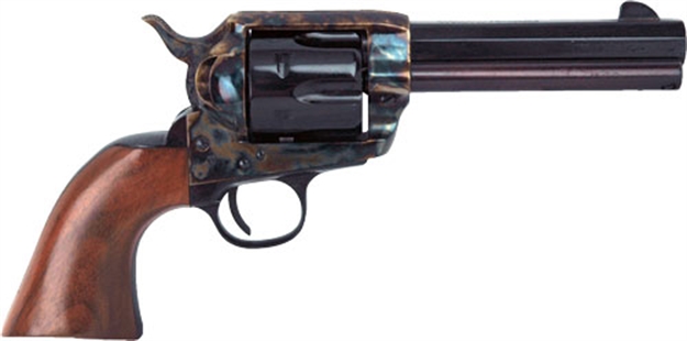 Picture of  Cimarron Pp410malo EL Malo Pre-War 1896-1940 45 Colt (Lc) 6 Shot, 4.75" Blued  Octagon Steel Barrel, Blued Cylinder, Color Case Hardened Steel Frame, Walnut Grip, Exposed Hammer 844234129836