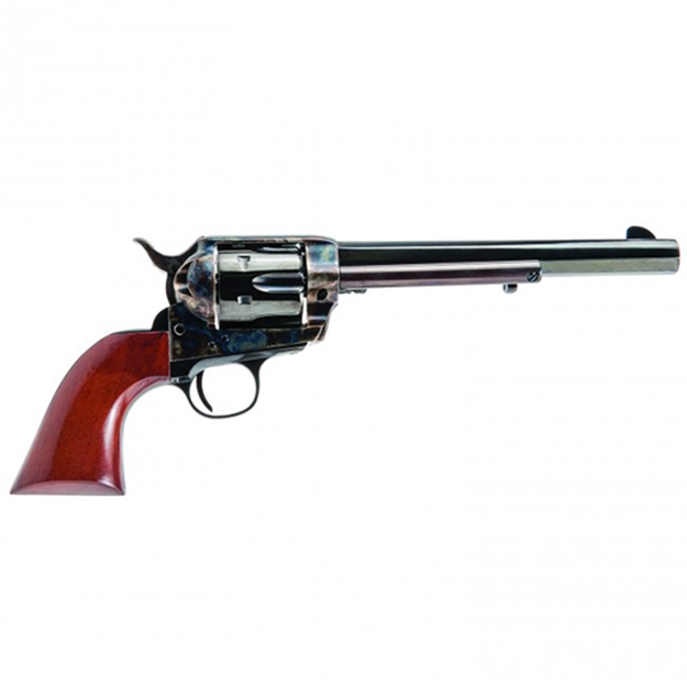 Picture of Cimarron Pp411malo EL Malo Pre-War 1896-1940 45 Colt (Lc) 6 Shot, 5.50" Blued Octagon Steel Barrel, Blued Cylinder, Color Case Hardened Steel Frame, Walnut Grip, Exposed Hammer PP415MALO