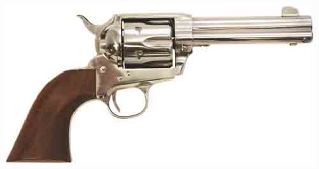 Picture of Cimarron Firearms Frontier Revolver 357 Mag, 4.75 In, Wood Grp, 6 Rnd, Fixed, S/S Frame, Std Trgr PP4503