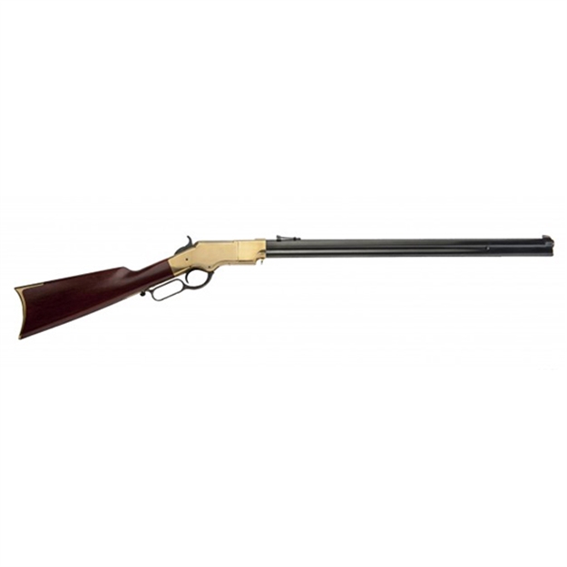 Picture of  Cimarron Ca288 1860 Henry Civilian 45 Colt (Long Colt) 12+1 24" Blued Octagon Barrel, Brass Stainless Steel Receiver, Walnut Fixed Stock, Right Hand 814230010278