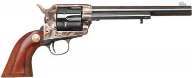 Picture of Cimarron Firearms Model P Revolver 357 Mag, 7.5 In, Wood Grp, Case Hardened Frame MP405 814230010636