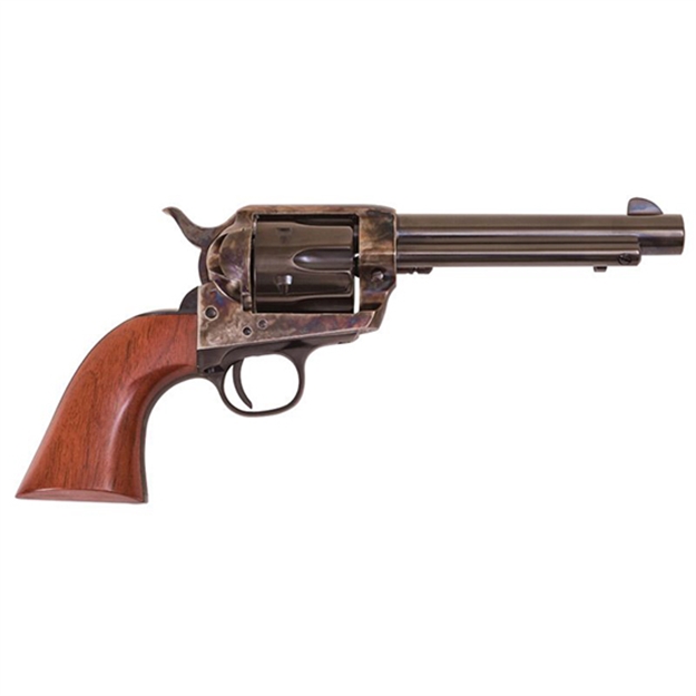 Picture of  Cimarron Pp411 Frontier Pre-War 1896-1940 45 Colt (Lc) 6 Shot, 5.50" Blued Steel Barrel, Blued Cylinder, Color Case Hardened Steel Frame, Walnut Grip, Exposed Hammer 844234103140
