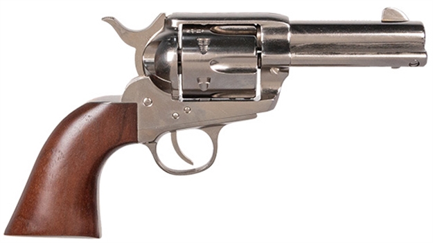 Picture of Cimarron Firearms Pistolero 9Mm 3.5" Bbl Cc/Nickel/Walnut! PPP9MMN35