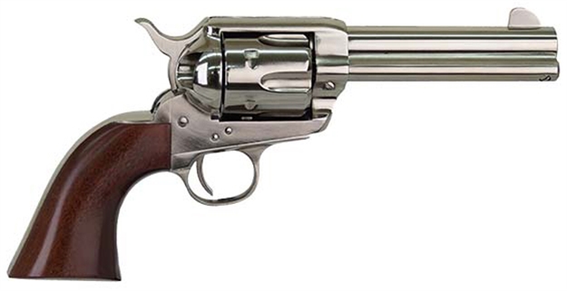 Picture of Cimarron Firearms Pistolero 9Mm FS 4.75" Nickel/Walnut PPP9MMN 844234240661