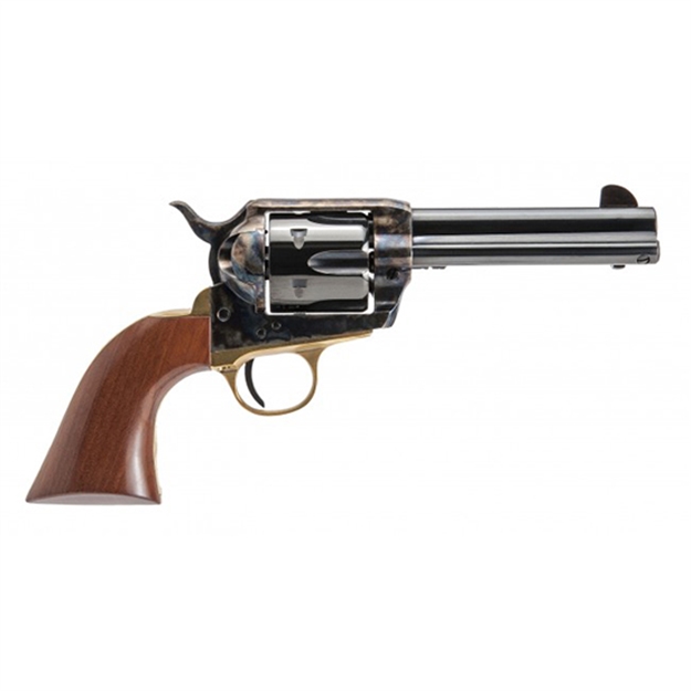 Picture of  Cimarron Ppp357 Pistolero  38 Special 6 Shot 4.75" Blued Steel Barrel, Blued Cylinder, Color Case Hardened Steel Frame, Walnut Grip, Exposed Hammer