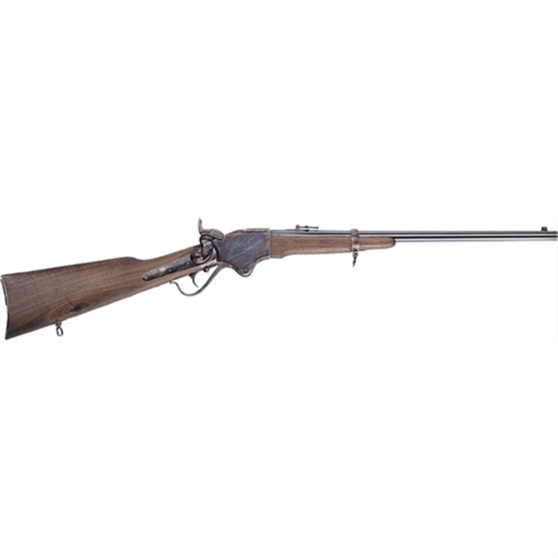 Picture of  Cimarron As530 1865 Spencer 45 Long Colt 7+1 20" Blued Round Barrel, Color Case Hardened Receiver, Walnut Stock, Right Hand 814230011381