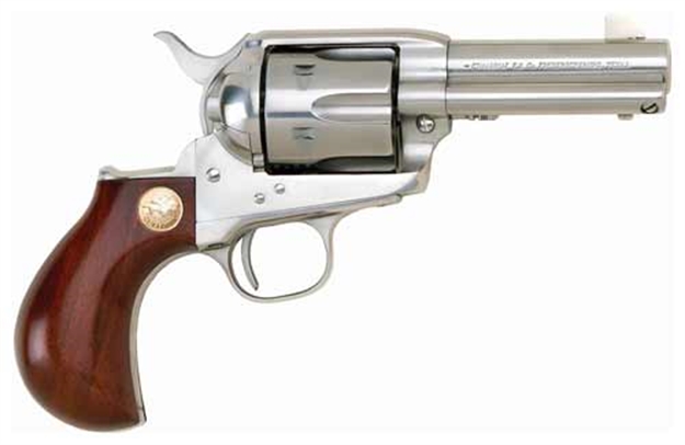 Picture of Cimarron Firearms Thunderer 38Spl/357 PW FS 3.5" SS Walnut Birdshead CA4508