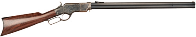 Picture of  Cimarron Ca236 1860 Henry Steel Framed 45 Colt (Long Colt) 12+1 24" Blued Octagon Barrel, Color Case Hardened Stainless Steel Receiver, Walnut Fixed Stock, Right Hand 844234104321