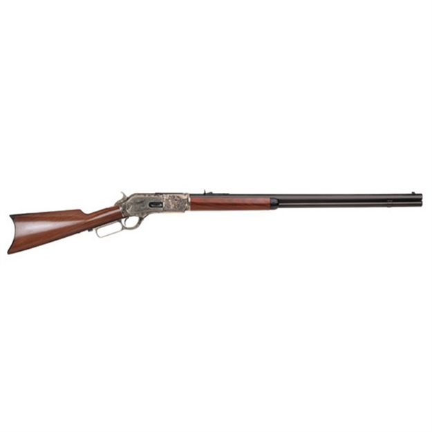 Picture of Cimarron Firearms 1876 Centenial Rifle 45-60 Win, Rh, 28 In, Blue, Wood Stk, 10+1 Rnd CA2500 814230010186