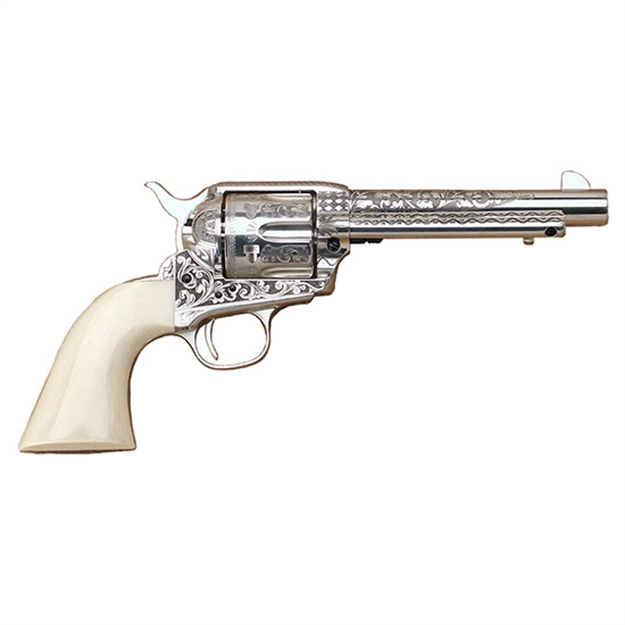Picture of Cimarron Firearms Uberti P 45Lc 5.5 Nkl Patton Engrave