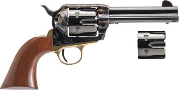 Picture of Cimarron Pistolero 45Lc/45Acp 4.75" W/Dual Cylinder Cc/Bl/Br PPP45DC 844234240326
