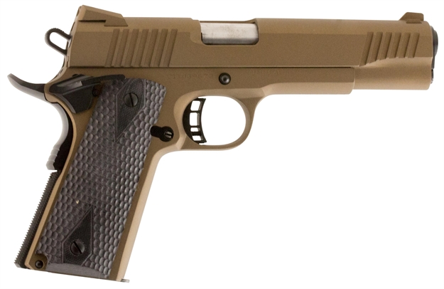 Picture of Citadel C9mmfs148h00 M-1911 Full Size Single 9Mm 5.0" 9+1 Hogue Grip Burnt Bronze