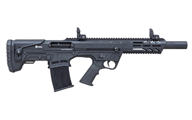 Picture of  Citadel Frps1218 Pup Scout  12 Gauge Semi-Auto 3" 5+1 18.50" Black Steel Barrel, Black Picatinny Rail Aluminum Receiver, Picatinny Handguard, Black Adj Cheek Riser Synthetic Stock 682146896909