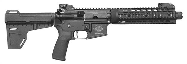 Picture of Civilian Force Arms 010117Kp Katy-15 Pistol AR Pistol Semi-Automatic 223 Remington/5.56 Nato 7.5" 30+1 Polymer Black Hard Coat Anodized