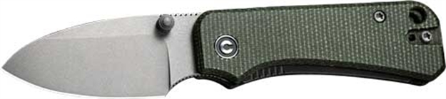 Picture of Civivi Knife Baby Banter 2.34" Green Micarta/Gray Stnwsh C19068SB1 763416242968