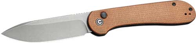Picture of Civivi Knife Elementum 3.47" Brown Micarta/Gray Stonewashed C2103D 672975137359