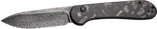 Picture of Civivi Knife Elementum 3.47" Marble Carbon Fiber/Blk Stnwsh C2103DS3 672975137960