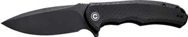 Picture of Civivi Knife Praxis 3.75" Blk Coarse Micarta/Blk Stonewashed C803G
