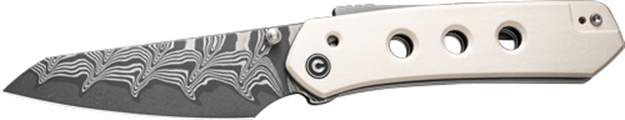 Picture of Civivi Knife Vision FG 3.54" Ivory G-10/Damascus Blade C22036DS1