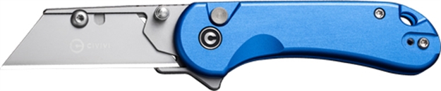 Picture of Civivi Utility Knife Elementum 2.26" Blue W/3 Extra Blades C23039B2 689826335444