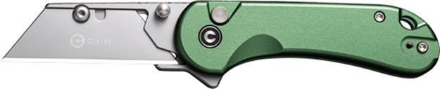 Picture of Civivi Utility Knife Elementum 2.26" Green W/3 Extra Blades C23039B3 689826335451