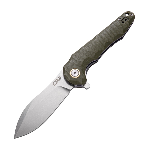 Picture of Cjrb Mangrove Folder 3.53 IN Blade Green G-10 Handle