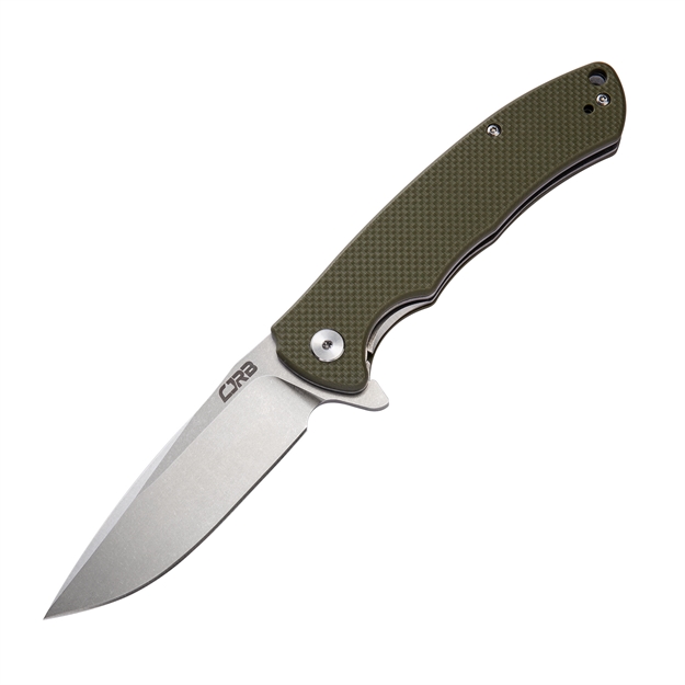 Picture of Cjrb Taiga Folder 3.57 IN Blade Green G-10 Handle