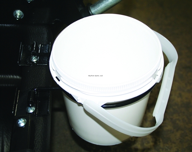 Picture of Clam Bait Well With .6 Gal Bucket And Sled Bracket