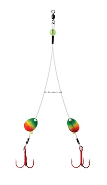 Picture of Clam Big Tooth Rig, Size 1/0, Firetiger