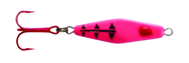 Picture of Clam Blade Spoon, 1/16 Oz, Size 12, Glow Red Tiger