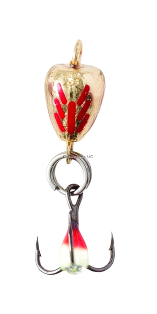 Picture of Clam Bomb Spoon, 1/4 Oz, Size 8, Gold Tiger
