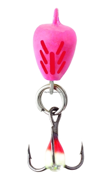Picture of Clam Bomb Spoon, 1/8 Oz, Size 10, Glow Red Tiger